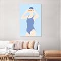 Picture of Swim Competition II  _GroupedProduct_Rectangle_Portrait_Canvas_