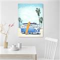 Picture of Surf board _GroupedProduct_Rectangle_Portrait_Canvas_
