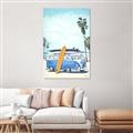 Picture of Surf board _GroupedProduct_Rectangle_Portrait_Canvas_