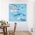 Picture of Surfboarders I  _GroupedProduct_Square_Canvas_