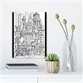 Picture of City Sketch I _GroupedProduct_Rectangle_Portrait_Canvas_