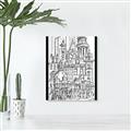 Picture of City Sketch I _GroupedProduct_Rectangle_Portrait_Canvas_