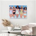 Picture of Beach Babes _GroupedProduct_Rectangle_Landscape_Canvas_