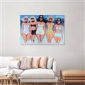 Picture of Beach Babes _GroupedProduct_Rectangle_Landscape_Canvas_