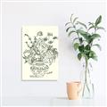Picture of Drawn Florals I  _GroupedProduct_Rectangle_Portrait_Canvas_