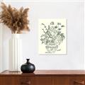 Picture of Drawn Florals I  _GroupedProduct_Rectangle_Portrait_Canvas_