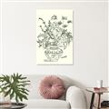 Picture of Drawn Florals I  _GroupedProduct_Rectangle_Portrait_Canvas_