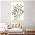 Picture of Drawn Florals I  _GroupedProduct_Rectangle_Portrait_Canvas_