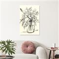 Picture of Drawn Florals II  _GroupedProduct_Rectangle_Portrait_Canvas_