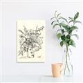 Picture of Drawn Florals III  _GroupedProduct_Rectangle_Portrait_Canvas_