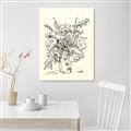 Picture of Drawn Florals III  _GroupedProduct_Rectangle_Portrait_Canvas_