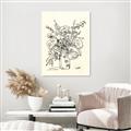Picture of Drawn Florals III  _GroupedProduct_Rectangle_Portrait_Canvas_