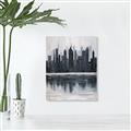 Picture of City from afar _GroupedProduct_Rectangle_Portrait_Canvas_