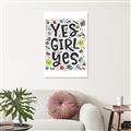 Picture of Yes Girl  _GroupedProduct_Rectangle_Portrait_Canvas_