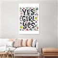 Picture of Yes Girl  _GroupedProduct_Rectangle_Portrait_Canvas_