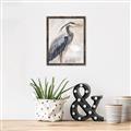 Picture of Blue Egret _GroupedProduct_Rectangle_Portrait_Canvas_Framed_