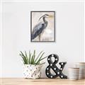 Picture of Blue Egret _GroupedProduct_Rectangle_Portrait_Canvas_Framed_