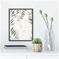 Picture of Layered Leaves I _GroupedProduct_Rectangle_Portrait_Canvas_Framed_