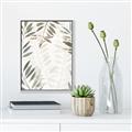 Picture of Layered Leaves I _GroupedProduct_Rectangle_Portrait_Canvas_Framed_