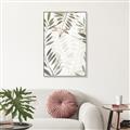 Picture of Layered Leaves I _GroupedProduct_Rectangle_Portrait_Canvas_Framed_