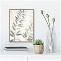 Picture of Layered Leaves II _GroupedProduct_Rectangle_Portrait_Canvas_Framed_