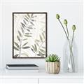 Picture of Layered Leaves II _GroupedProduct_Rectangle_Portrait_Canvas_Framed_