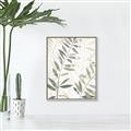 Picture of Layered Leaves II _GroupedProduct_Rectangle_Portrait_Canvas_Framed_