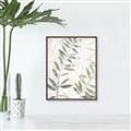 Picture of Layered Leaves II _GroupedProduct_Rectangle_Portrait_Canvas_Framed_