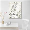 Picture of Layered Leaves II _GroupedProduct_Rectangle_Portrait_Canvas_Framed_