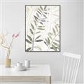 Picture of Layered Leaves II _GroupedProduct_Rectangle_Portrait_Canvas_Framed_
