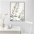 Picture of Layered Leaves II _GroupedProduct_Rectangle_Portrait_Canvas_Framed_