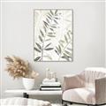 Picture of Layered Leaves II _GroupedProduct_Rectangle_Portrait_Canvas_Framed_