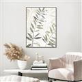 Picture of Layered Leaves II _GroupedProduct_Rectangle_Portrait_Canvas_Framed_