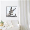Picture of Donkey time _GroupedProduct_Square_Canvas_Framed_