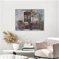 Picture of Red Bike _GroupedProduct_Rectangle_Landscape_Canvas_Framed_