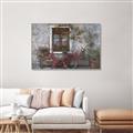 Picture of Red Bike _GroupedProduct_Rectangle_Landscape_Canvas_Framed_