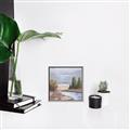 Picture of Small Lake in the Desert _GroupedProduct_Square_Canvas_Framed_