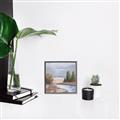 Picture of Small Lake in the Desert _GroupedProduct_Square_Canvas_Framed_