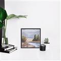Picture of Small Lake in the Desert _GroupedProduct_Square_Canvas_Framed_
