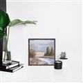 Picture of Small Lake in the Desert _GroupedProduct_Square_Canvas_Framed_