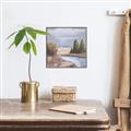 Picture of Small Lake in the Desert _GroupedProduct_Square_Canvas_Framed_