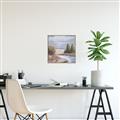 Picture of Small Lake in the Desert _GroupedProduct_Square_Canvas_Framed_