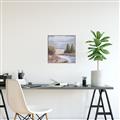 Picture of Small Lake in the Desert _GroupedProduct_Square_Canvas_Framed_