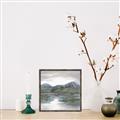 Picture of Mountain River _GroupedProduct_Square_Canvas_Framed_