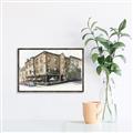 Picture of Around the Block I _GroupedProduct_Rectangle_Landscape_Canvas_Framed_