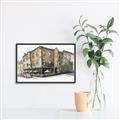 Picture of Around the Block I _GroupedProduct_Rectangle_Landscape_Canvas_Framed_