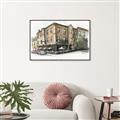 Picture of Around the Block I _GroupedProduct_Rectangle_Landscape_Canvas_Framed_