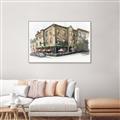 Picture of Around the Block I _GroupedProduct_Rectangle_Landscape_Canvas_Framed_