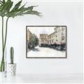 Picture of Around the Block II _GroupedProduct_Rectangle_Landscape_Canvas_Framed_