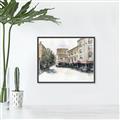 Picture of Around the Block II _GroupedProduct_Rectangle_Landscape_Canvas_Framed_
